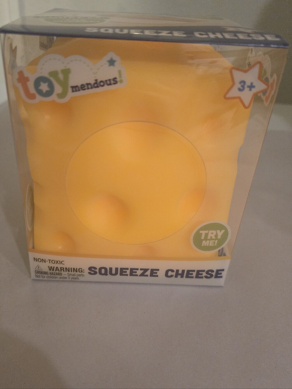 Toymendous Squeeze Cheese 🧀